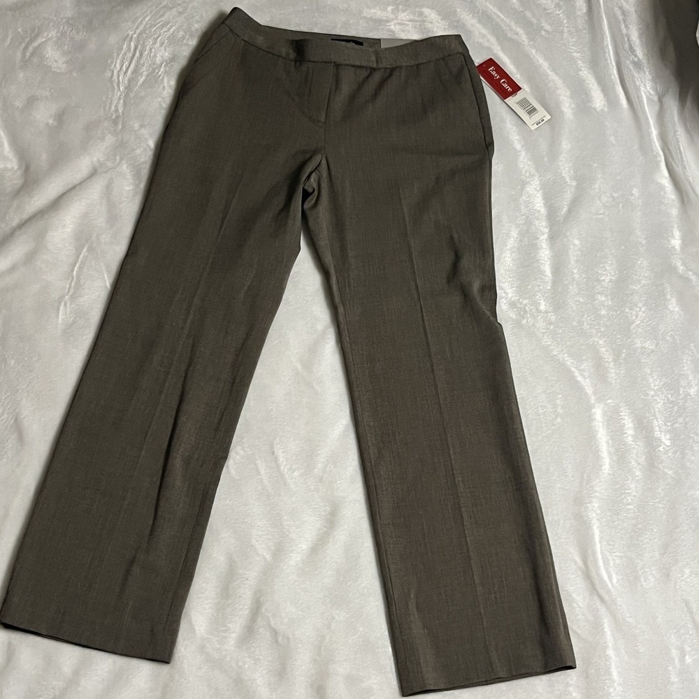 Rafaella Petite 10P Dress Pants NWT  Straight Leg Career Office Stretch Women's